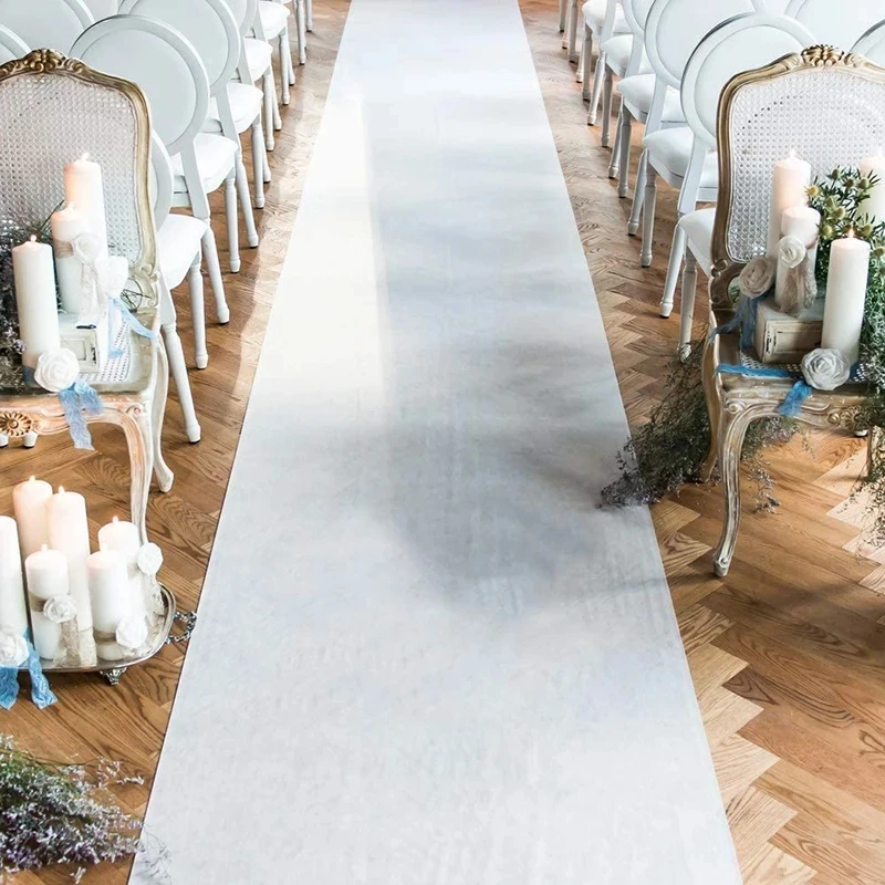 New Luxurious 100m Red Carpet Wedding Carpet Length Aisle Runner Indoor Outdoor Decoration Event Party Wedding Rug