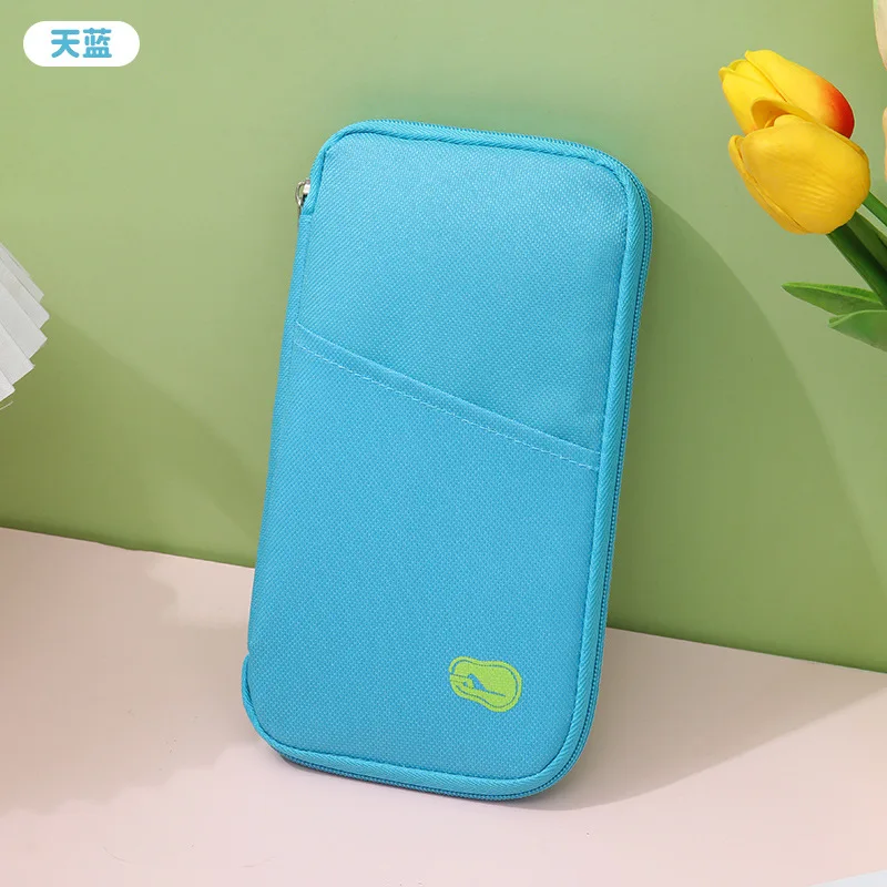 ארנק רב תכליתי בסגנון מחזיק מסמכים לנסיעות לגברים ונשים ארגון דרכון תיק סיטונאי זמין במלאי