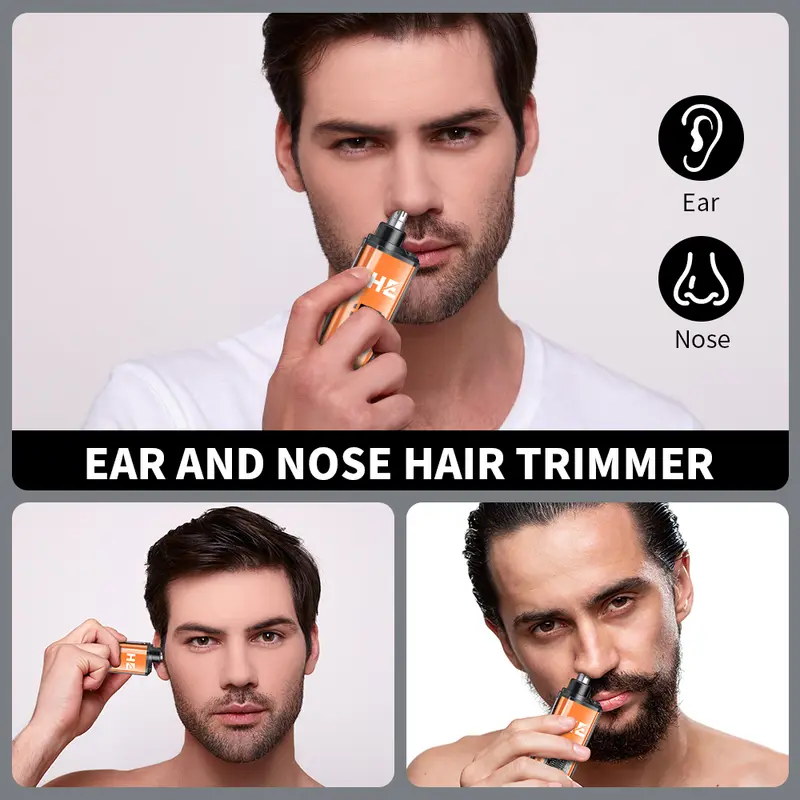 HIENA home-appliance nose hair trimmer personal care appliances Trimmer for nose Nose hair trimmer cut hairs nose or ear cutter - Image 5