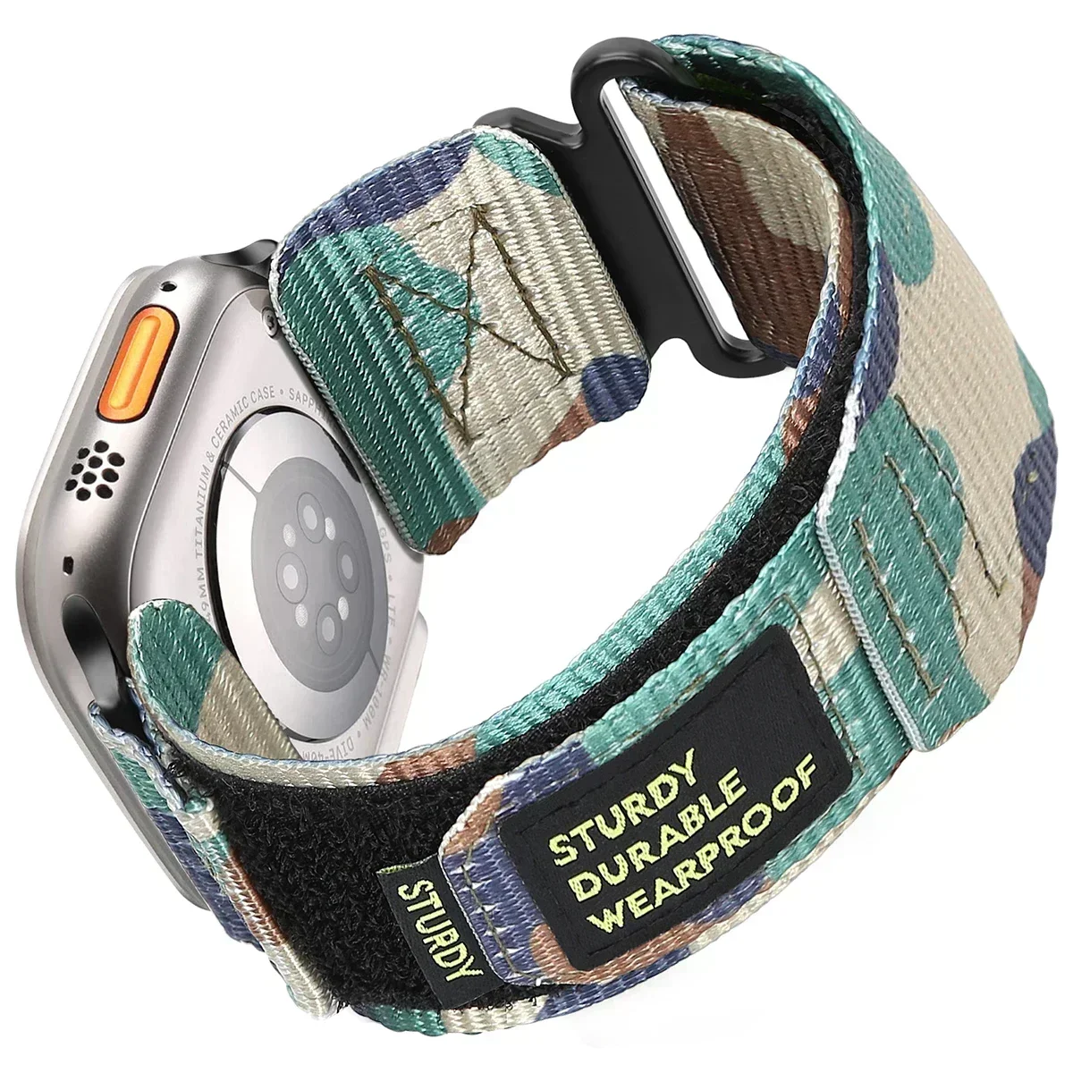 Breathable Sports Nylon Watch Strap – Vibrant and Durable Bracelet