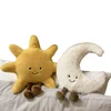 Super Soft Sun Moon Pillow Stuffed Yellow Sun Throw Pillow Cushion Kids Toys Home Decor Pillow 1