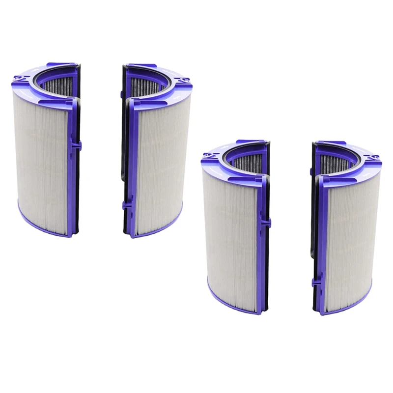 

4X Air Purifier HEPA And Carbon Filter For Dyson TP06, TP09, HP06, PH01, PH02, TP07, HP07, HP09, 970341-01, 965432- 01