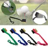 Golf Cleaning Brush Portable Non-slip Handle Grip Dirt Removal Nylon Bristles Double Side Golf Club Cleaner Golf Accessories 5