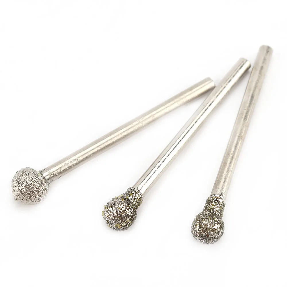 30 pcs3x6mm Diamant Grat Set Forms chl eifer Rotations werkzeug Feile für Dremel Metall Holz schnitzerei Schleifen Gravur Cuttin Körnung 60 – Detail 7