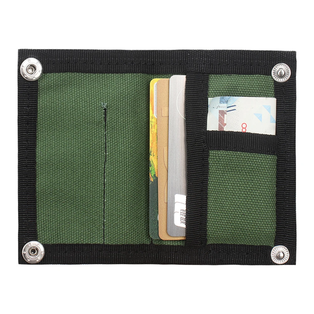 Card Key Waist Pack Multifunctional Pocket EDC Wallet Lightweight Foldable Credit Card Holder for Outdoor Camping Hiking Hunting