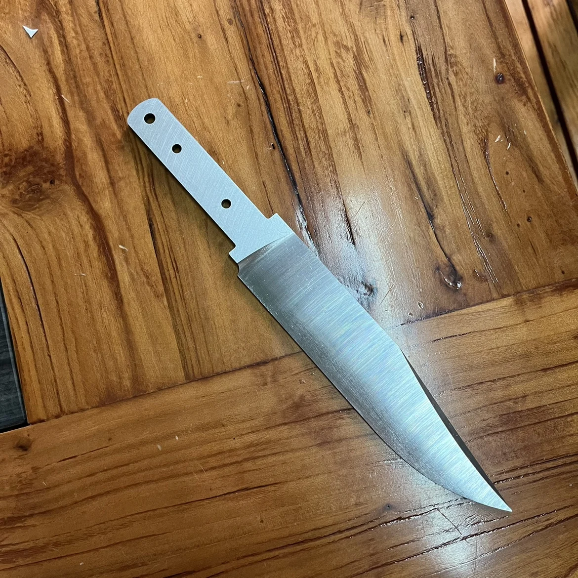 1 Pieces Hand Forged Stainless Steel Full Tang Knife Blank Blade