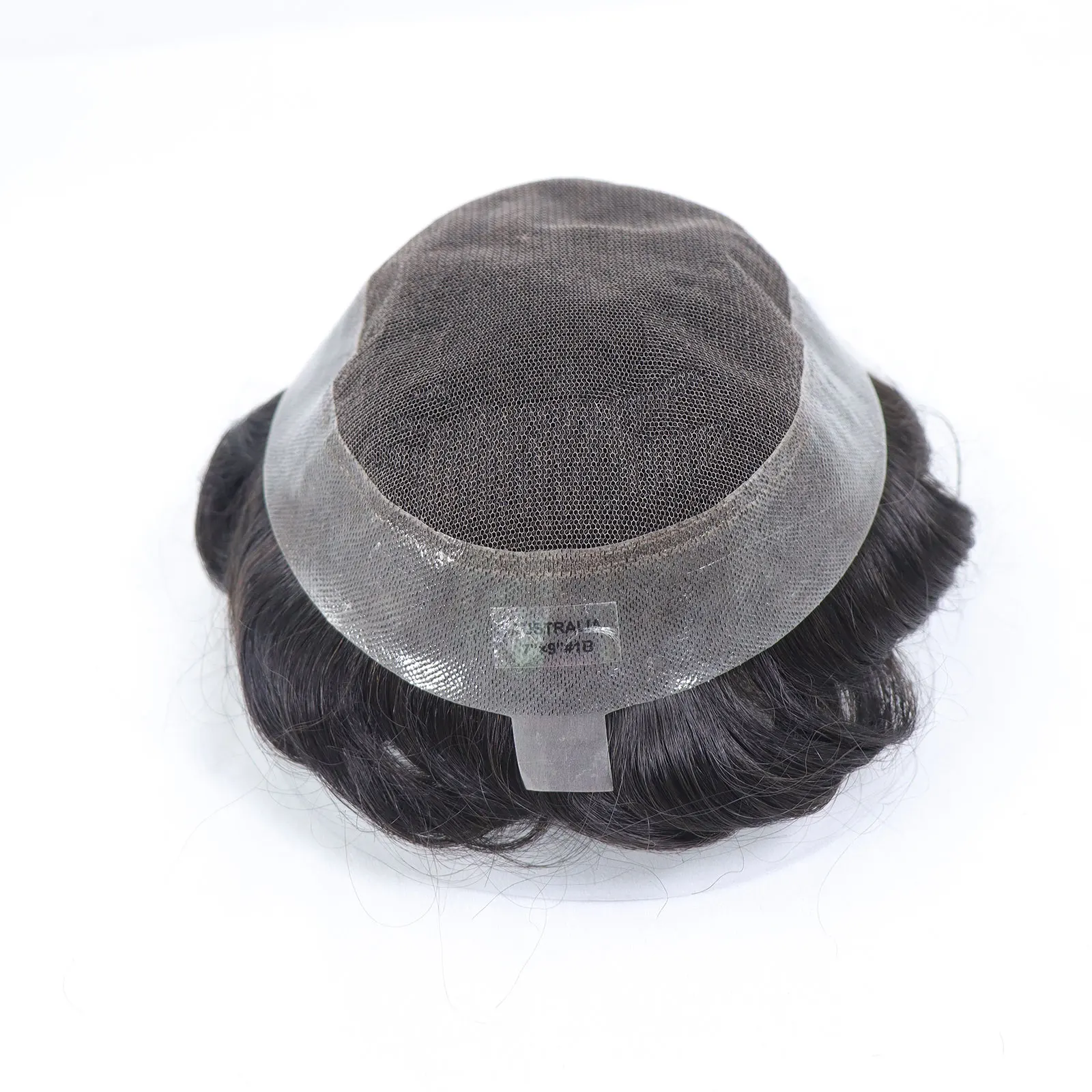 6x8 6x9 Australia Base Hair Toupee For Men Lace PU Around Human Hair Pieces Male Prosthesis Breathable Wig Prosthesis Replacement For human hair toupee