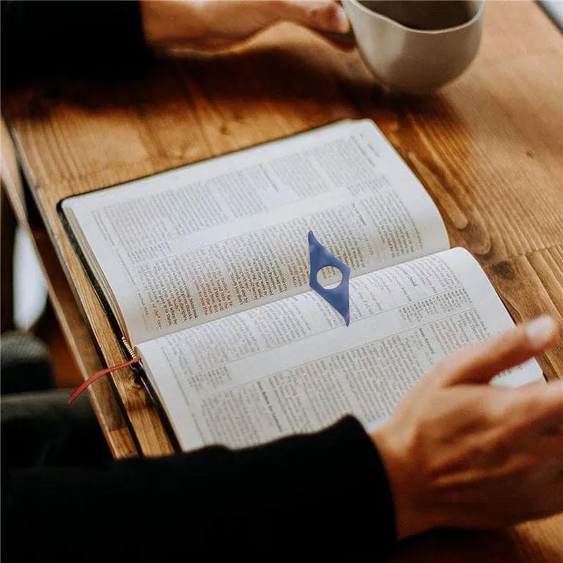 EZONE Book Opener Holder Book Page Holder Reading Resin Thumb Thumb Page Ring Accessories bookmark page holder,bookmarks stationery supplies,bookmark holder