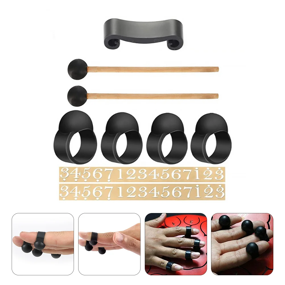 

Ethereal Drum Accessories Finger Sleeves for Tongue Sticker Steel Handpan Percussion Instrument Note