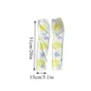Sun Protection Ice Silk Riding Sleeves – Floral UV Protection, Cooling Arm Warmers & Half-Finger Design for Cyclists 6