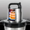 LAC 6 Liters Multifunctional Automatic Meat Grinder Household Large-capacity Electric  Food Stuffing Grinder With Safety Lock 2