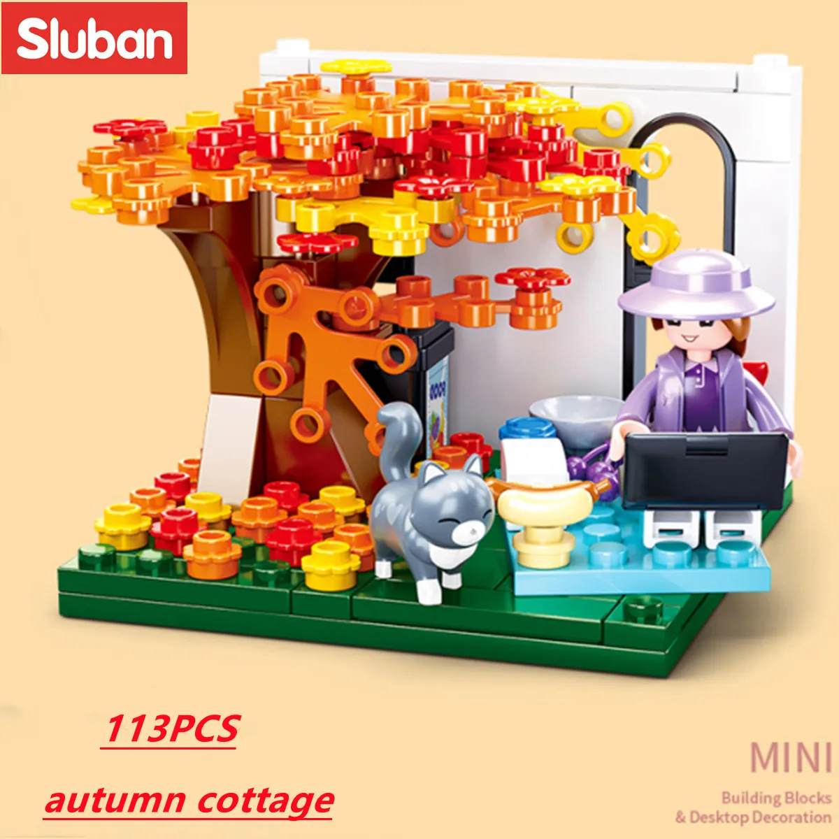 Sluban Building Block giocattoli Mini artigianato IN B0989 Set