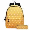 Demon Slayer Nezuko Backpacks 2pcs Girls School Bags Kimetsu No Yaiba Kids Anime Bagpacks Female Male Bookbag Gifts 6