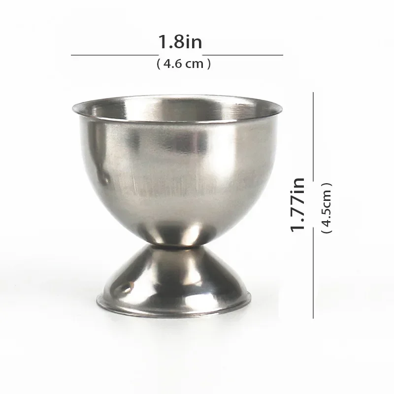 Egg Cup Holder Kitchen Gadgets Cooking Accessories Stainless Steel Comfortable Eggs Holder Breakfast Tools egg cups holder