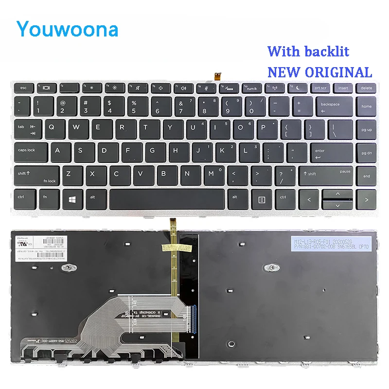 NEW ORIGINAL Laptop Keyboard For HP Probook 640 G4 645 G4 645 G5