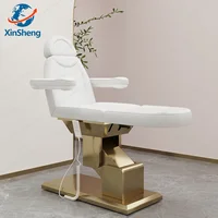 Fauteuil de diagnostic électrique XinSheng réglable pour soins esthétiques, idéal pour hôpitaux, cliniques, spas et salons de beauté – Mobilier en cuir 2