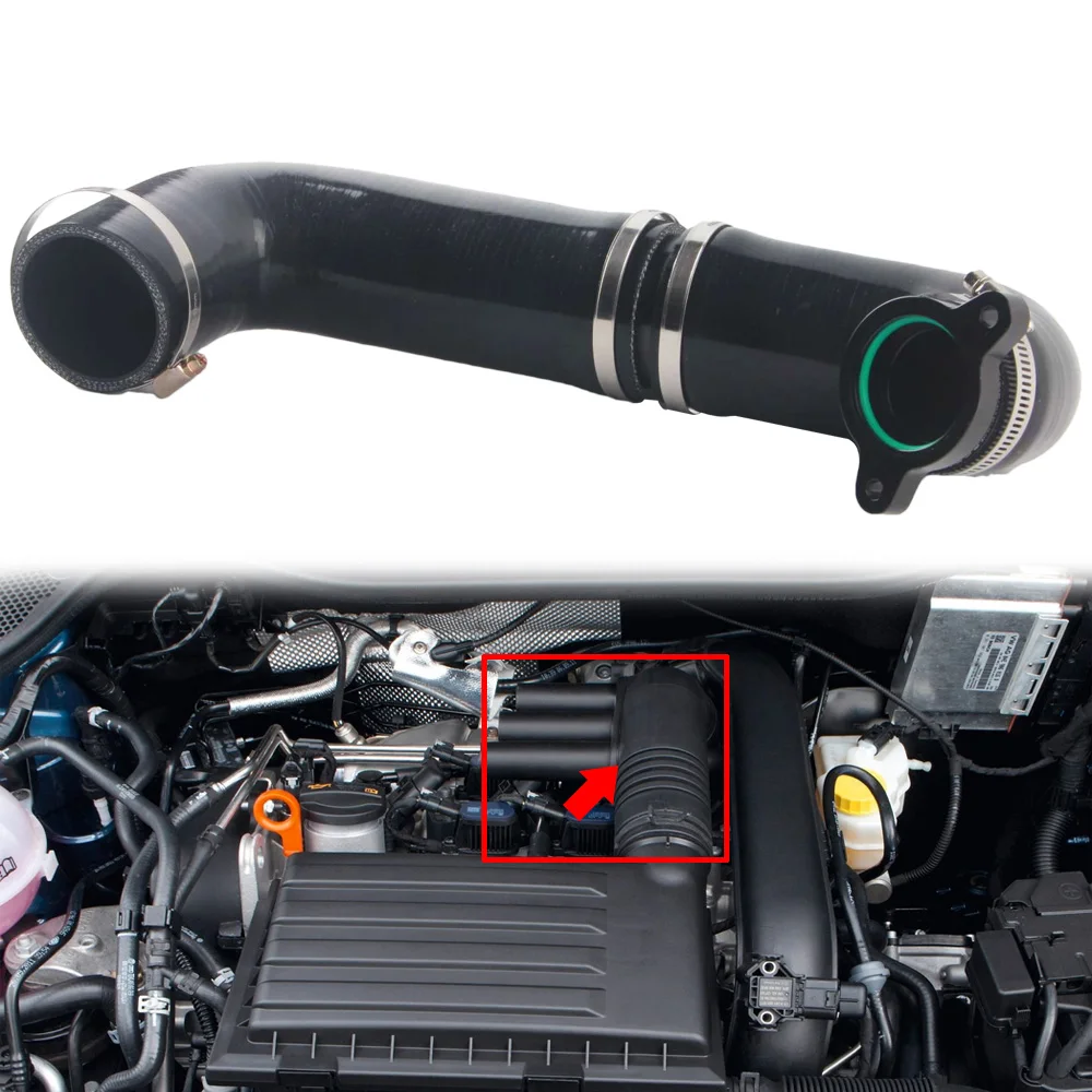 

Бесплатная доставка, впускная труба турбо для Audi Seat Skoda VW EA211 MK7 Golf 1,2/1,4 t