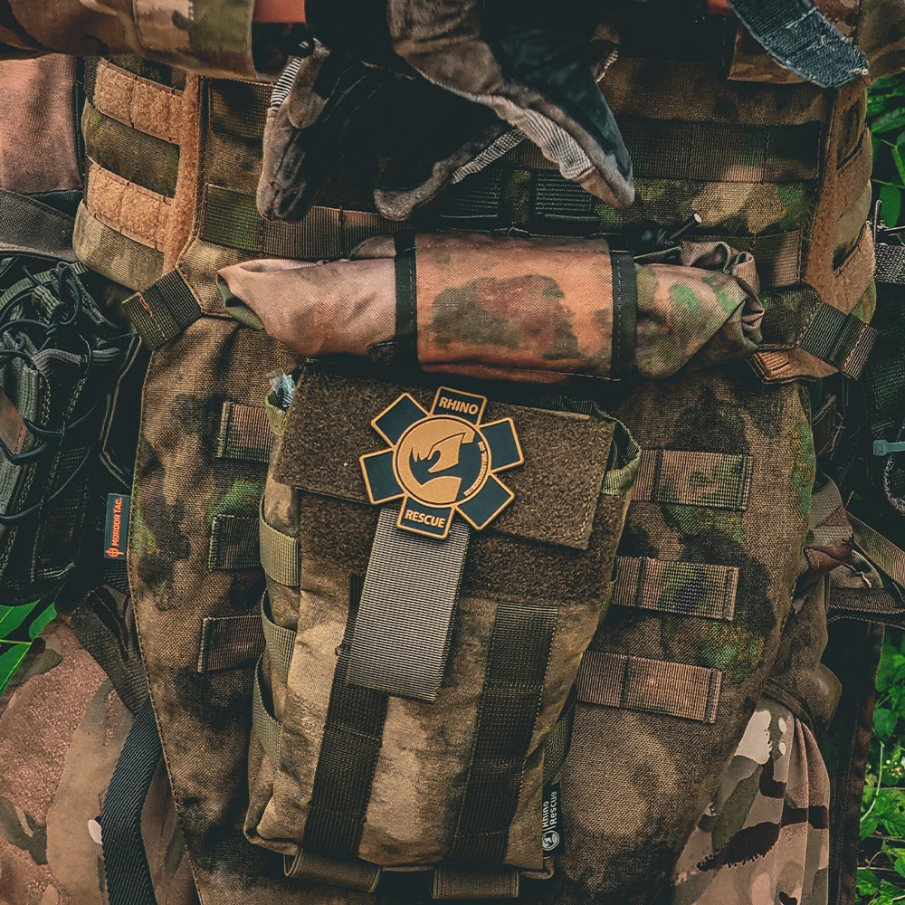 Rhino Rescue Tactical First Aid Kit, IFAK With Molle