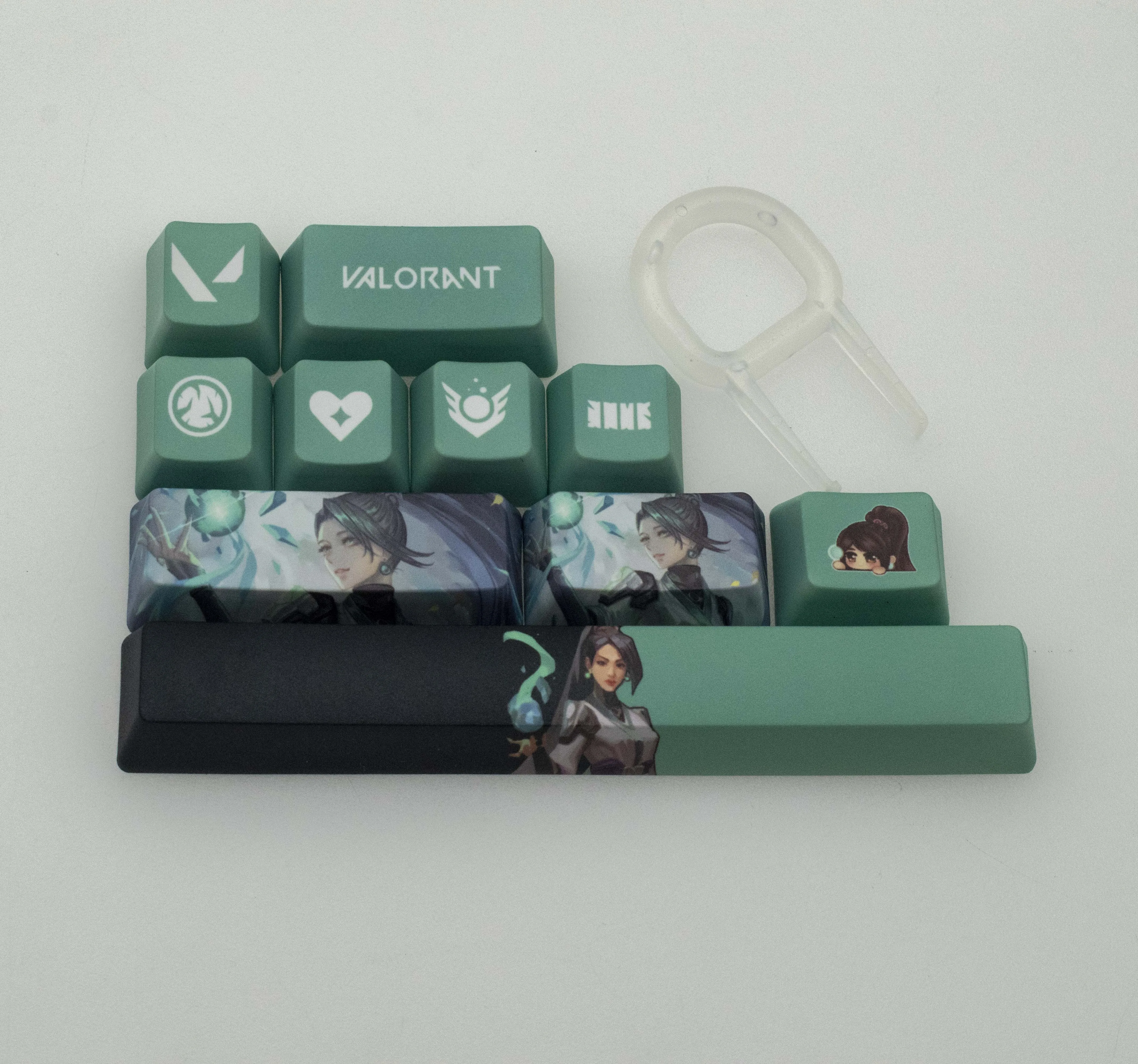Chaves Pbt Corante Sub Keycaps do Perfil do Oem de Sage 10 - Imagem 3