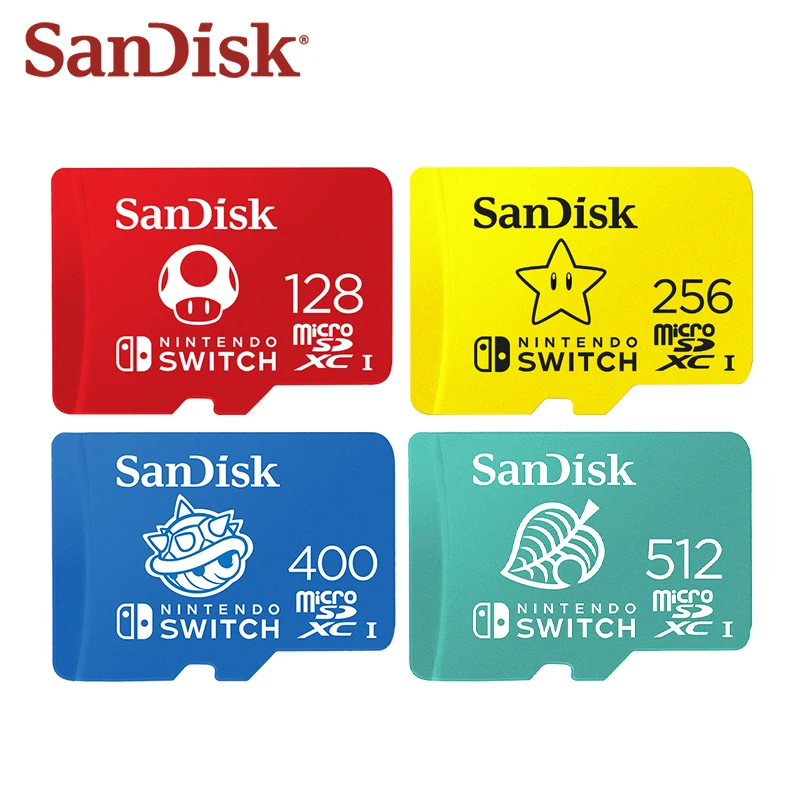 SanDisk-Carte mémoire Micro SDXC pour Nintendo Switch, carte TF d