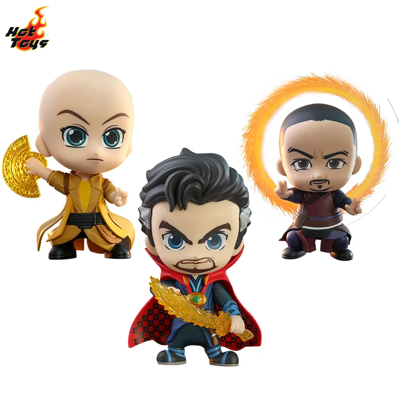 In Magazzino Original Hottoys Avengers Ancient One Doctor Strange Cosb575 Cosbaby Mini Doll Set Decorazioni Giocattolo