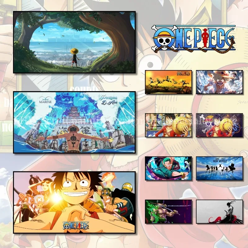 Limited Edition One Piece Character Art Poster for Wall Decoration and Gift