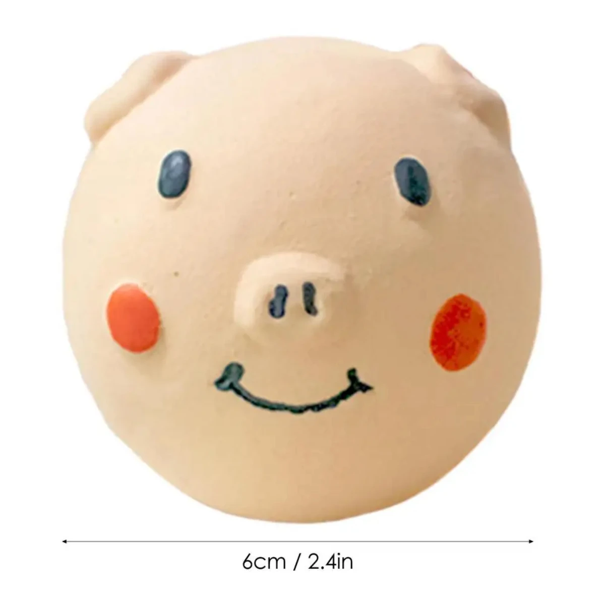Squeaky Toys For Small Dogs Pig Shape Puppy Balls Teething Toys Pet Toys Fun For Indoor Puppies And Dogs Chewing And Playing 5