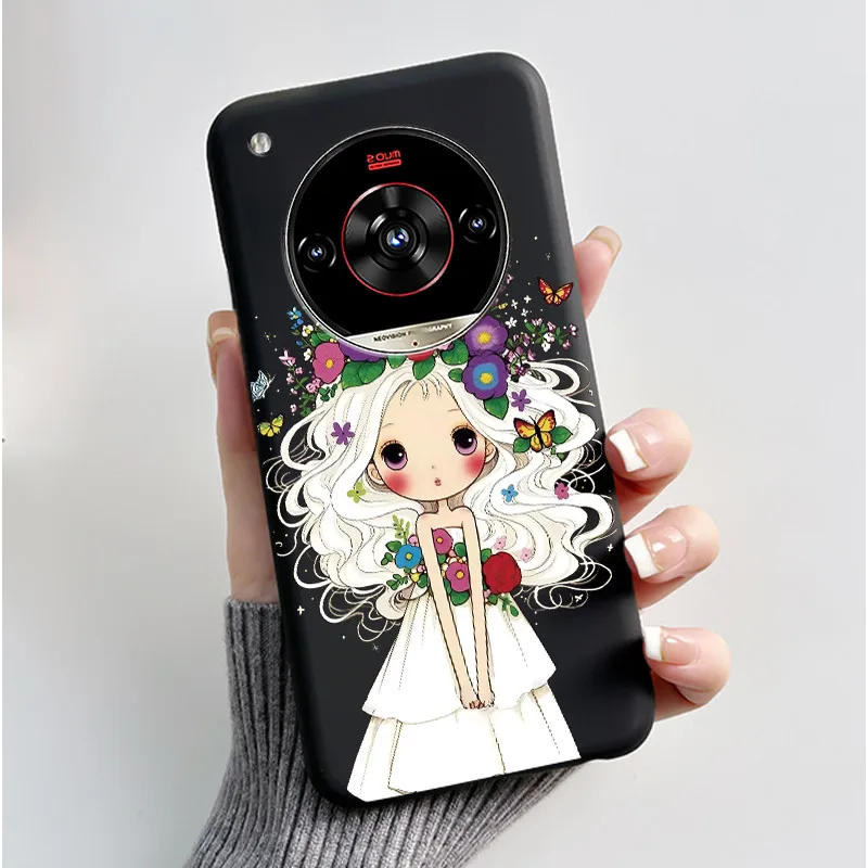 Aesthetic Luxury Soft Silicone Cover for ZTE Nubia Focus 2 Ultra 5G - Cute & Cool Design for Boys & Girls