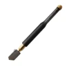 TC-90 Glass Cutter Diamond Cutter Head Steel Blade Straight Cutting Self-oiling 2-8mm Anti-skid Handle for Manual Tool Cutting 2