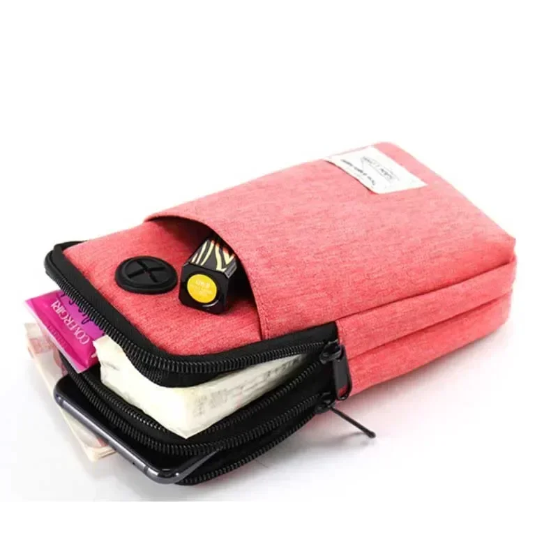 Fashion Waist Bag Purse Outdoor Sports Travel Pocket Waist Fanny Pack Men 7.2 Inch Phone Pouch Camping Hunting Tactical Bag