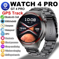 GT4 Pro Smart Watch With GPS Track For Men Women Watch ith AMOLED HD Display Bluetooth Call NFC IP68 Waterproof Sport Watch 2025 1