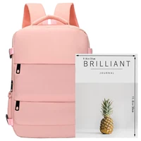 Sleek Multi-Color Multi-Pocket Backpack Adjustable-Strap Lightweight for Daily Commute Outdoor Casual Stylish Bag - Image 4