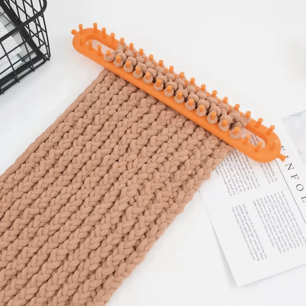 HOBBIESAY Long Knitting Loom 36cm Scarf Knitter Crochet Loom