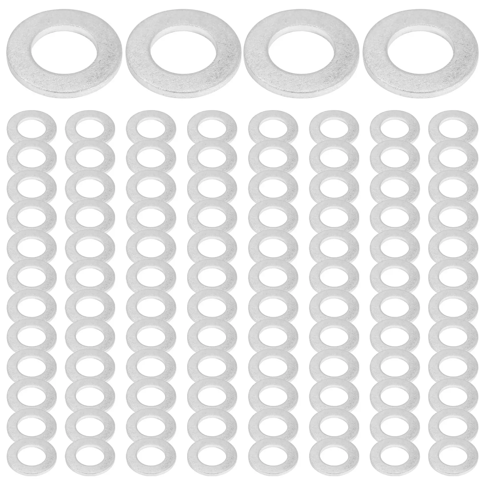 

100PCS Oil Drain Plug Gaskets Crush Washers Seals Rings 12mm Hole for Toyota for Scion for Lexus 90430-12031