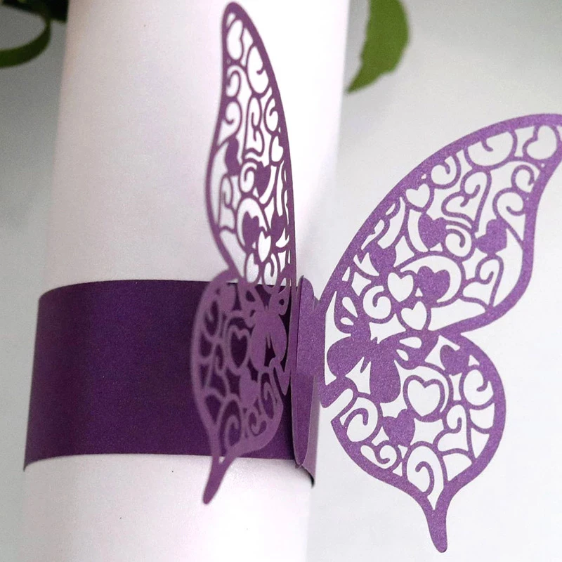 Napkin Ring, Christmas Napkin Holder, 50Pcs Napkin Rings Wedding Birthday Christmas Dinner Home Table Decoration Napkin Rings Holders Party Supplies Favors