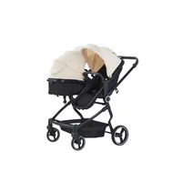 Nouvelle poussette double pour bébés, poussette double portable côte à côte, pliable, poussette haute pour bébé, poussettes doubles 3 en 1 3