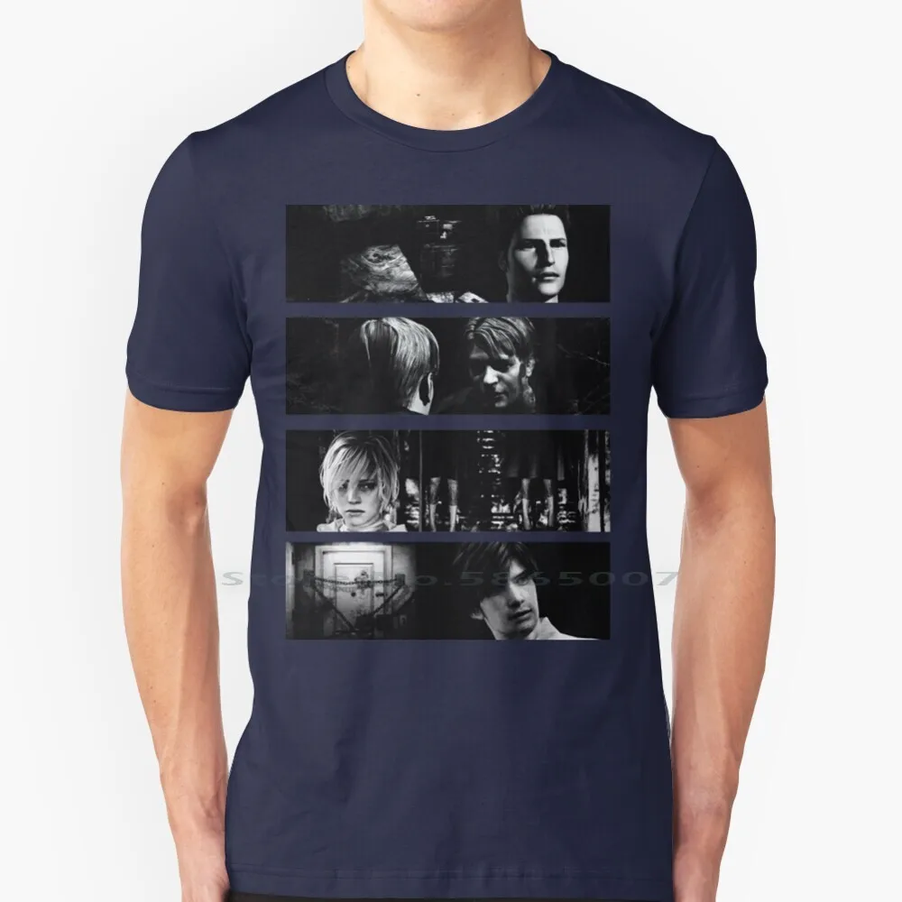 Call Of Silent Hill T Shirt Cotton 6Xl Silent Hill Of The Sun Survival Horror Heather Mason Fatable Frame Siren James Gamer Sh4