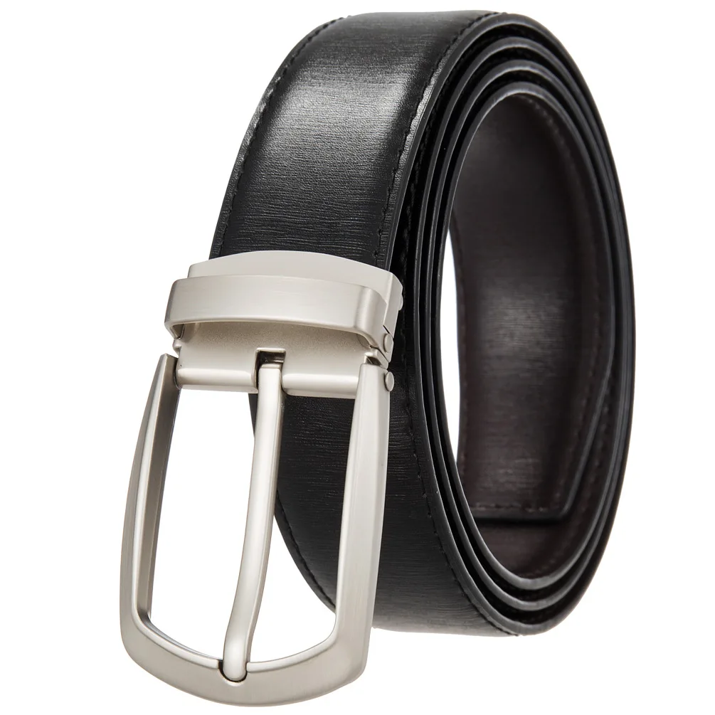 

Men's Leather Dress Belt NEW Belts for Men Fashion Male Waistband Width:34mm length:110-125cm