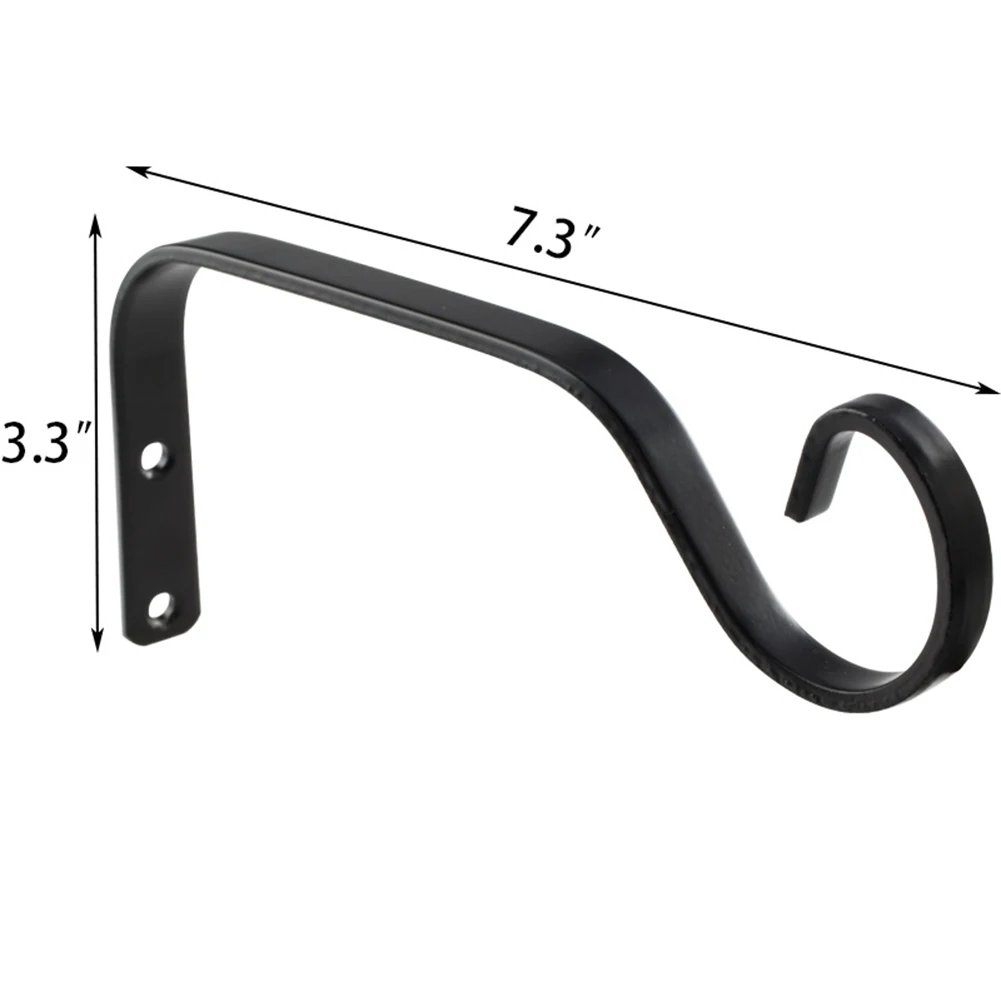 ZALAOR 10 Staffe Per Appendere Cesti Da Giardino All'esterno - Foto 2