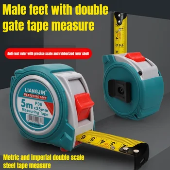 Retractable Thickened Wear-resistant 3M/5M Steel Tape Measure