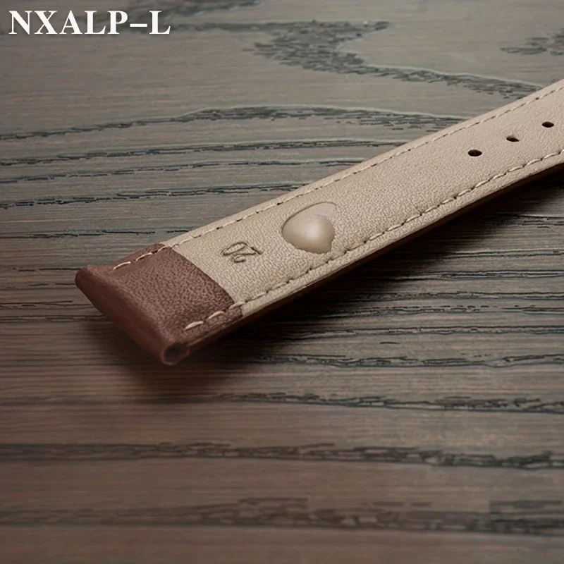 Elegant Leather Watch Band - Soft Replacement Strap for Men & Women Wristwear