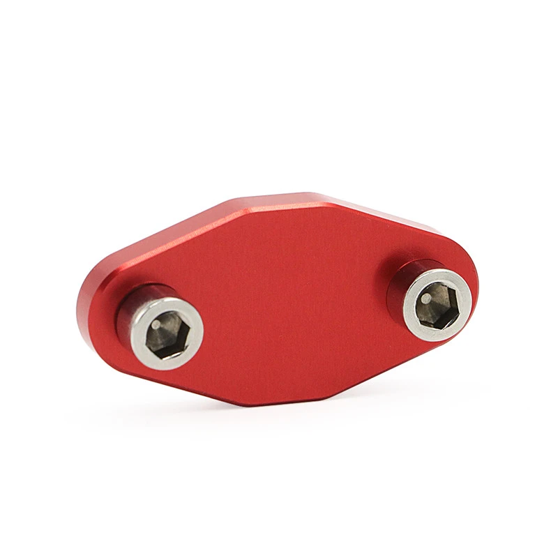 Red For Audi 1.8T Secondary Car Delent Stop Block Off Plate Air