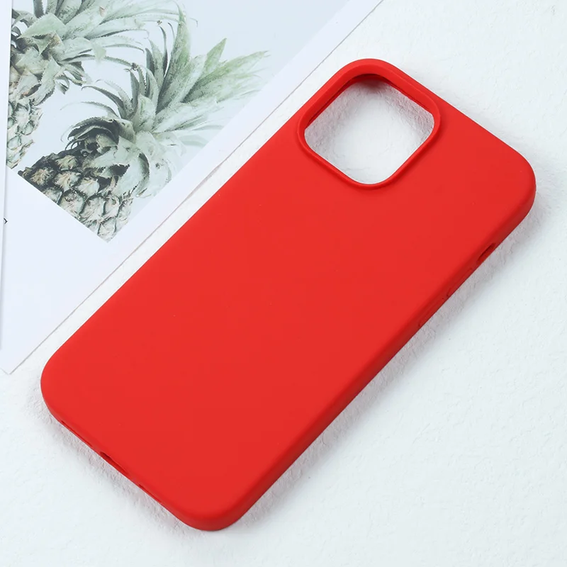 Liquid Silicone Phone Case - Enhanced Camera Protection & Full Coverage Bumper