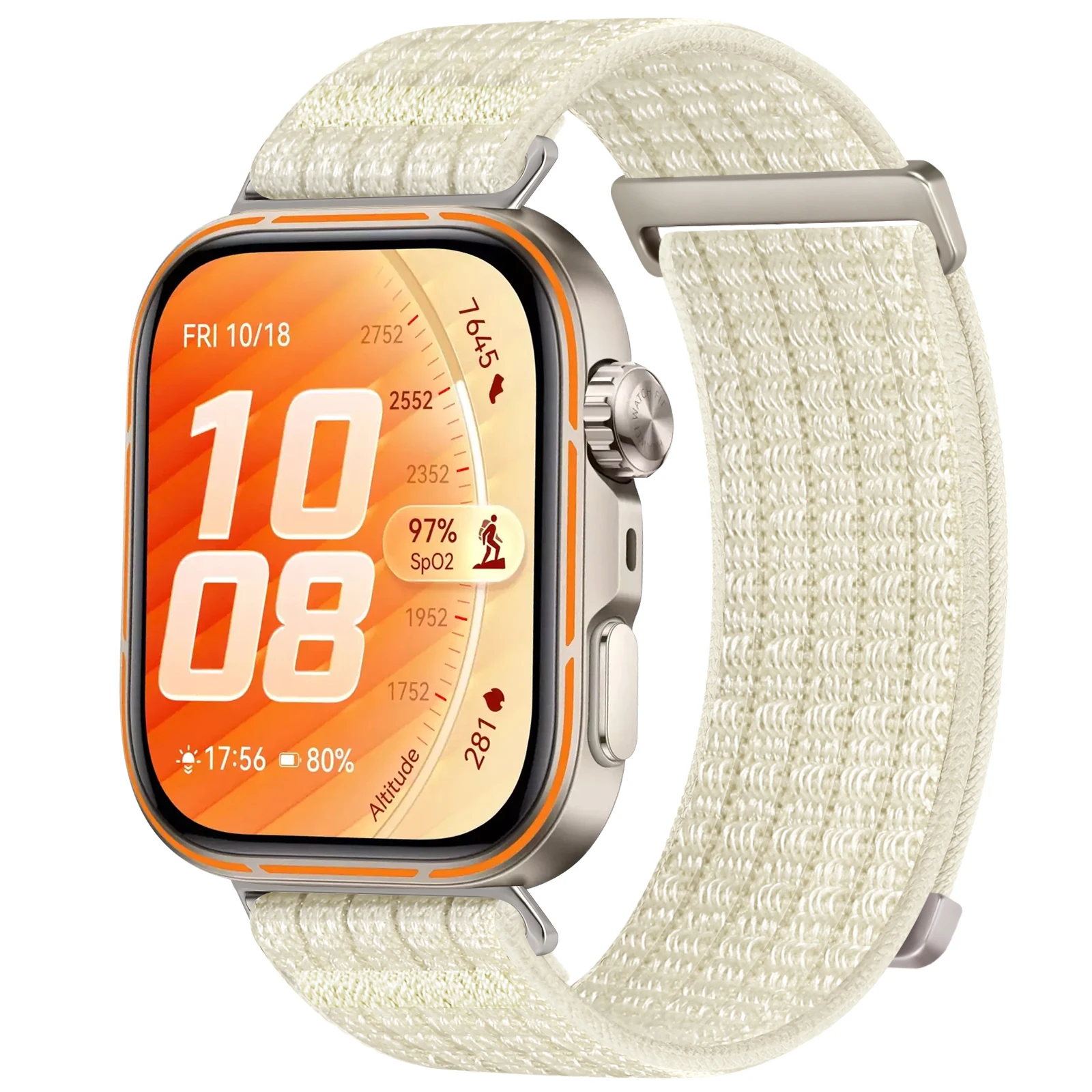 Adjustable Braided Nylon Loop Strap - Premium Replacement Bracelet