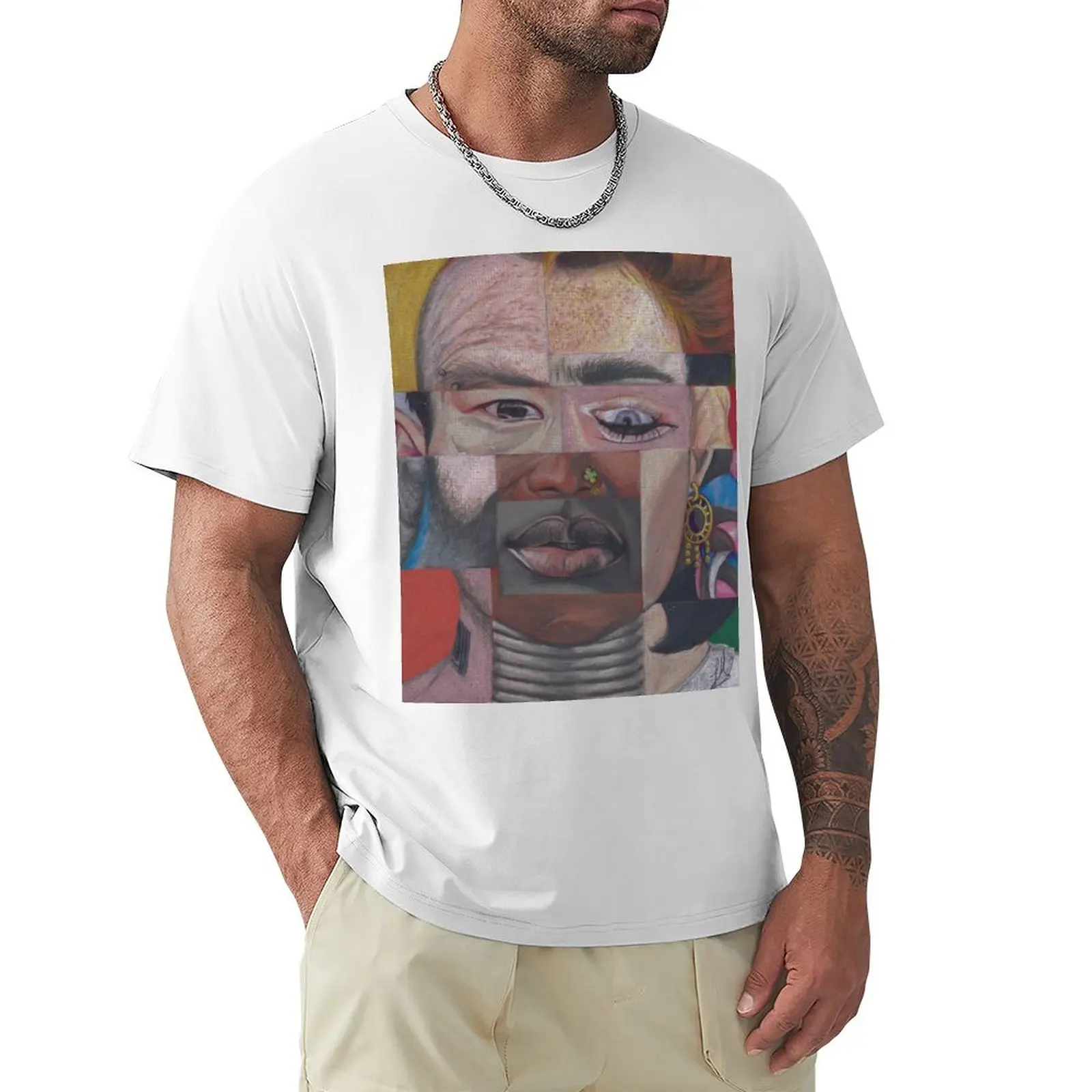 

multicultural T-shirt summer top sublime cute clothes summer tops mens plain t shirts