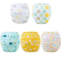 Baby Reusable Washable Diapers Ecological Potty Training Pants Waterproof Cotton Cleanliness Cloth Diaper Baby Nappy Underwear 4