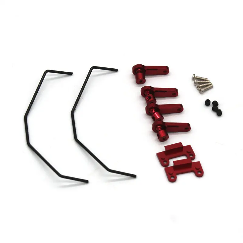 Wltoys 144001 144010 124016 124018 124007 124017 124019 Accesorios de mejora de metal para coches RC con control remoto,