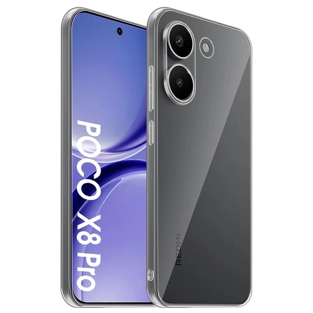 Ultra Thin Silicone Soft Case - Clear Transparent Shockproof Cover