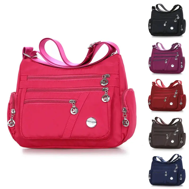 AFONiE Washable Women's Fashion Shoulder Bags Leather Crossbody Bags Casual Messenger Bag main image 0
