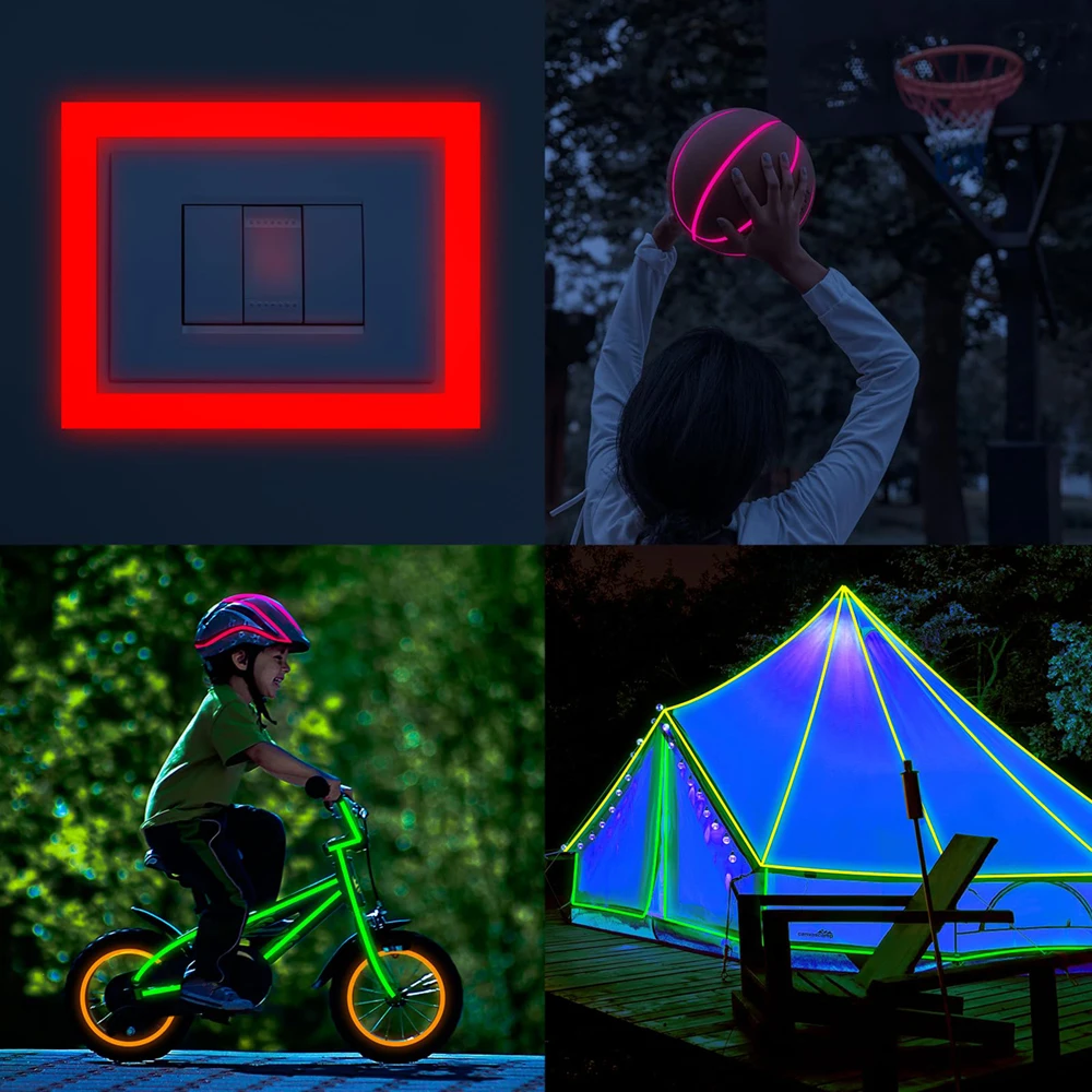 Luminous Tape 5 Meters Self-adhesive Glow Emergency Safety Party Decoration